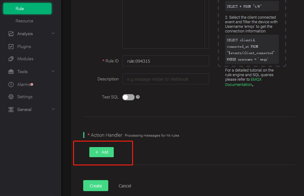 TDengine Database EMQX