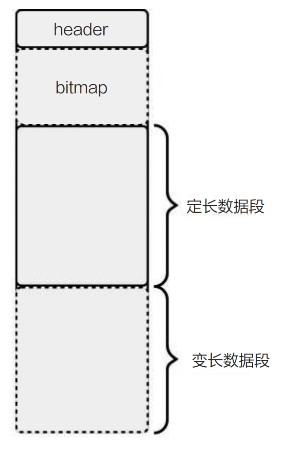 Tuple 行格式示意图